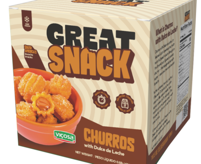 Churros Doce de Leite Great Snack 400g