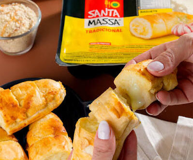 Pão de Alho Santa Massa 400g