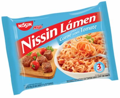 Miojo Carne com Tomate Nissin 85g