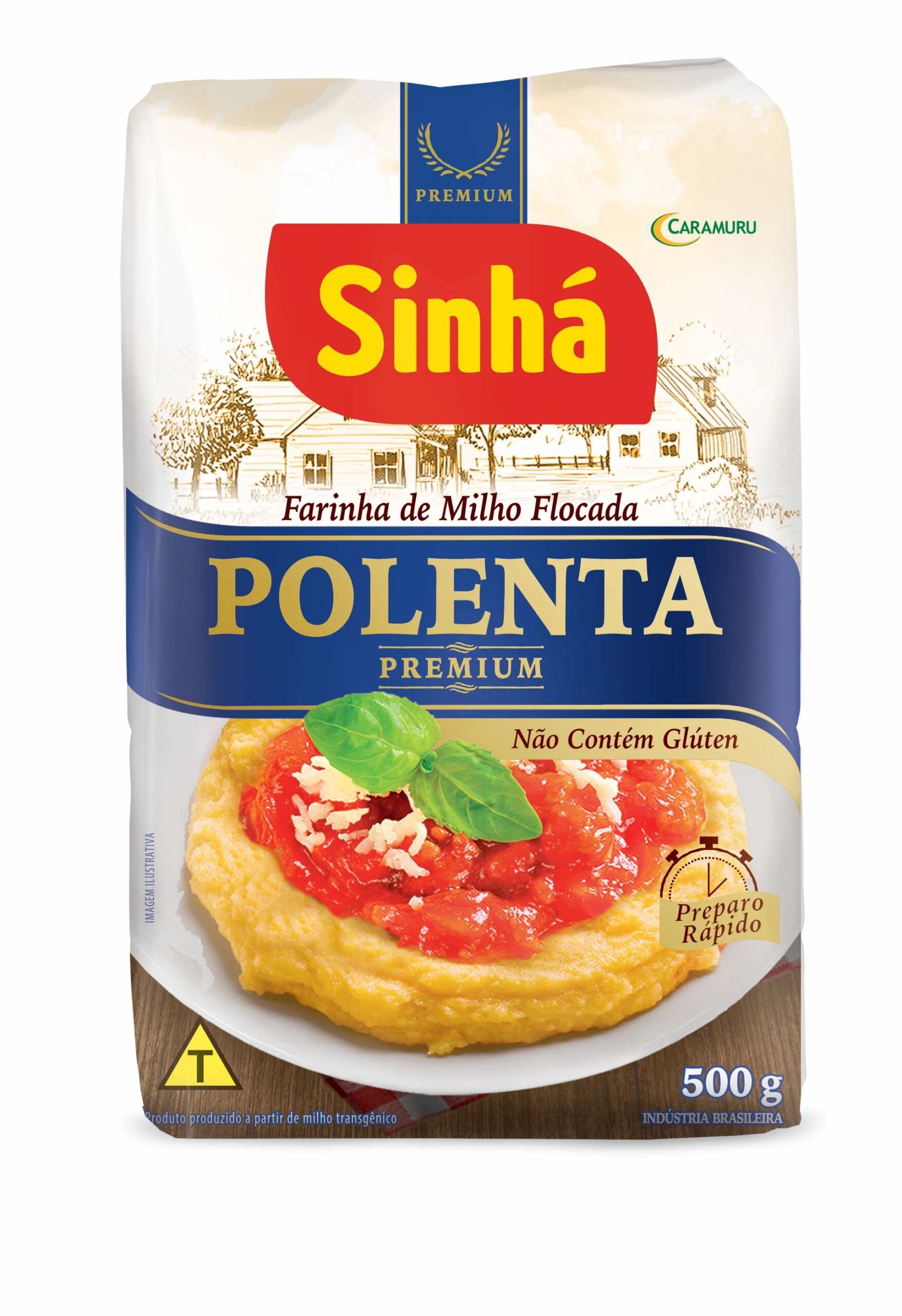 Polenta Premium Sinhá 500g