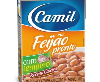 Feijao Carioca Pronto Temperado Camil 380g