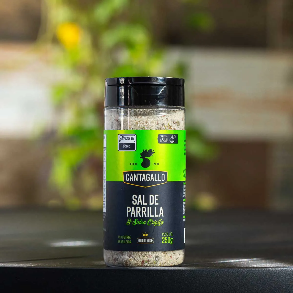 Sal Parilla Churrasco e Salsa Crioula CantaGallo 250g