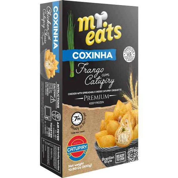 Coxinha com Catupiry Frita Congelada Mr Eats 300g