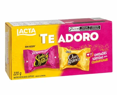 Caixa de Bombom Sonho de Valsa e Ouro Branco 220g