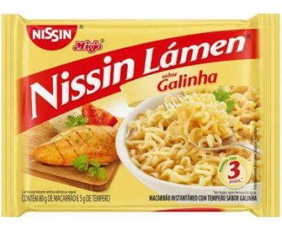 Miojo Nissin Sabor Galinha 80g