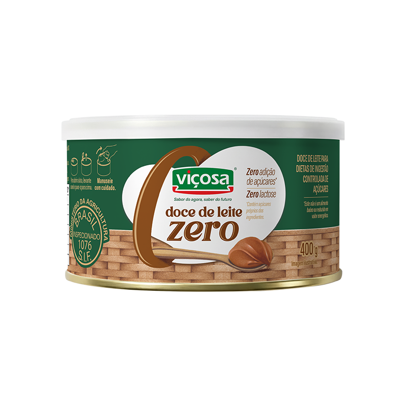 Doce de Leite Viçosa Zero 400g